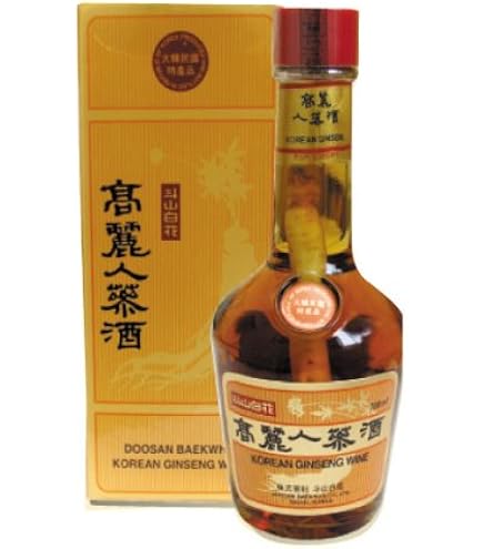 【希少】朝鮮人参酒 高麗人参酒 国産 40年以上物 Amazon.co.jp: 高麗人参酒（エクセレント・4年新物人参入・酒720ml+